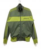 adidasアディダス）の古着「トラックジャケット」｜黄緑