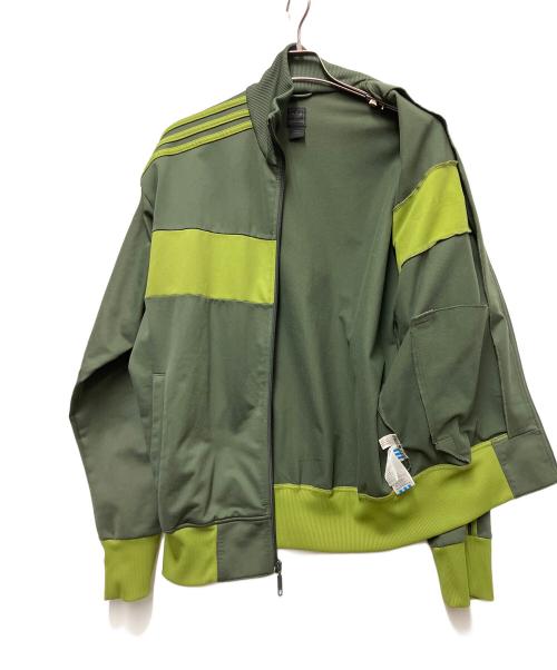 adidas（アディダス）adidas (アディダス) トラックジャケット 黄緑 サイズ:Mの古着・服飾アイテム