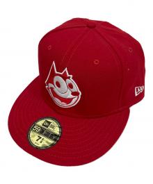New Era（ニューエラ）の古着「キャップ」｜レッド