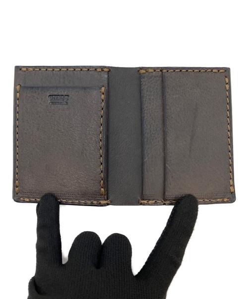 Herz（ヘルツ）Herz (ヘルツ) 2つ折り財布 グレーの古着・服飾アイテム