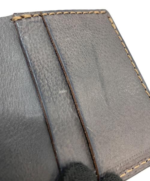 Herz（ヘルツ）Herz (ヘルツ) 2つ折り財布 グレーの古着・服飾アイテム