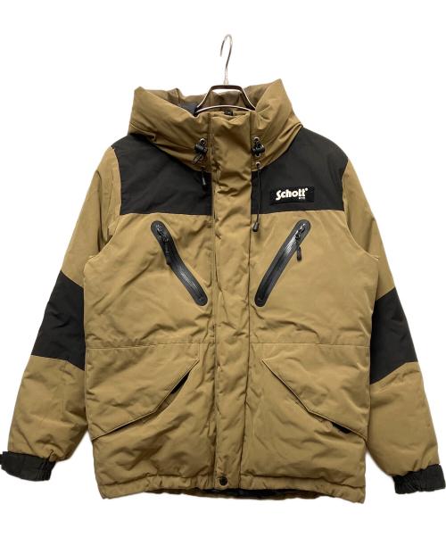 Schott（ショット）Schott (ショット) ダウンジャケット カーキ サイズ:Mの古着・服飾アイテム