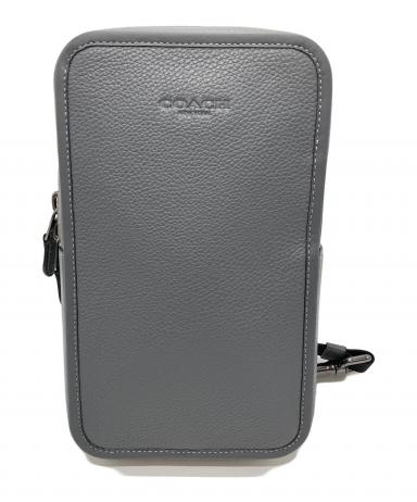 中古・古着通販】COACH (コーチ) サリバンパックボディーバッグ グレー