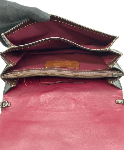 COACH（コーチ）COACH (コーチ) YETI OUT ショルダーバッグ ベージュ×ブラウンの古着・服飾アイテム
