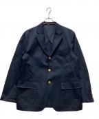 DC WHITEディーシーホワイト）の古着「金釦ブレザー」｜ネイビー