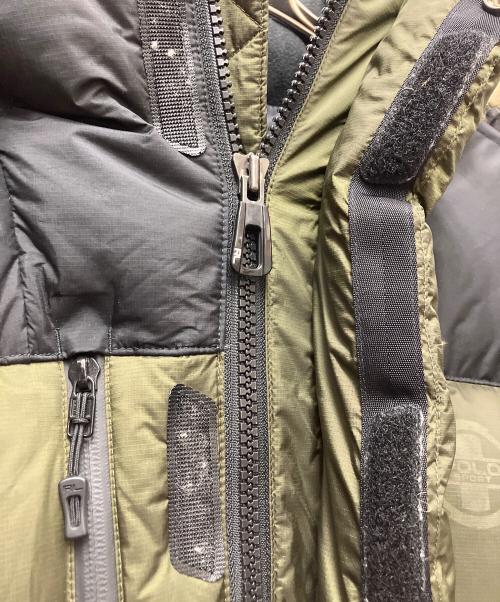 POLO SPORT（ポロスポーツ）POLO SPORT (ポロスポーツ) ダウンジャケット カーキ×ブラック サイズ:Sの古着・服飾アイテム