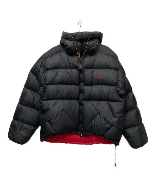 MARMOT（マーモット）Marmot (マーモット) ダウンジャケット ブラック×レッド サイズ:Lの古着・服飾アイテム