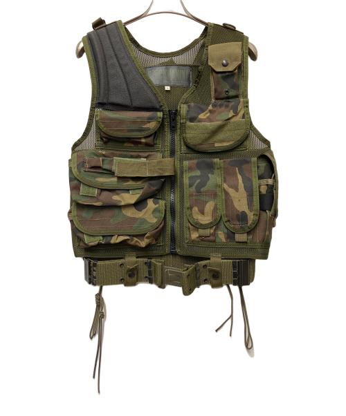 BLACKHAWK（ブラックホーク）BLACKHAWK (ブラックホーク) タクティカルベスト カーキ サイズ:5の古着・服飾アイテム