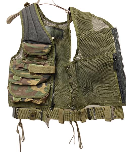BLACKHAWK（ブラックホーク）BLACKHAWK (ブラックホーク) タクティカルベスト カーキ サイズ:5の古着・服飾アイテム