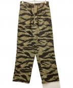 Pherrow'sフェローズ）の古着「カモフラパンツ」｜グリーン