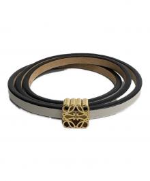 LOEWE（ロエベ）の古着「ツイスト バングル ブレスレット」｜ベージュ