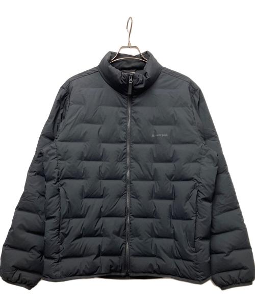 Snow peak（スノーピーク）Snow peak (スノーピーク) ダウンジャケット ブラック サイズ:XLの古着・服飾アイテム