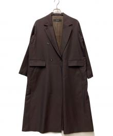 JOURNAL STANDARD（ジャーナルスタンダード）の古着「TWシャンブレービッグチェスターコート」｜ブラウン
