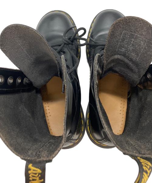Dr.Martens（ドクターマーチン）Dr.Martens (ドクターマーチン) 10ホールブーツ ブラック サイズ:24の古着・服飾アイテム