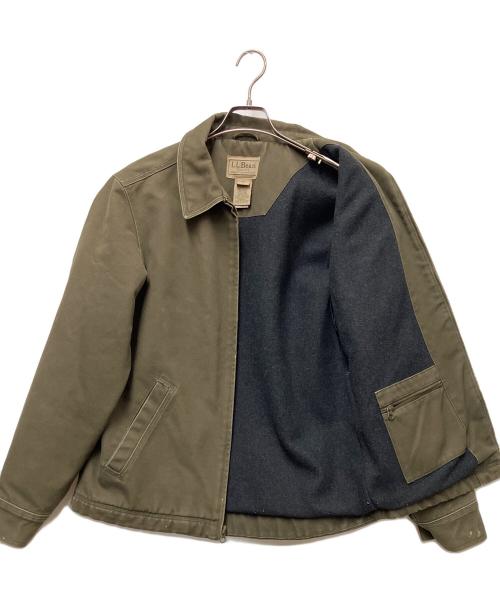 L.L.Bean（エルエルビーン）L.L.Bean (エルエルビーン) ダック地ワークジャケット オリーブ サイズ:Sの古着・服飾アイテム