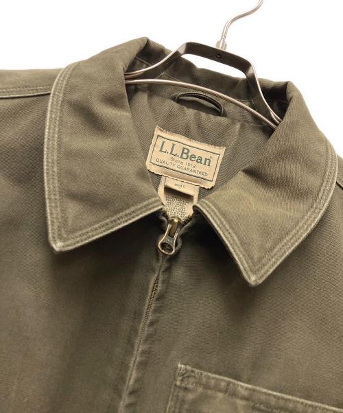 L.L.Bean（エルエルビーン）L.L.Bean (エルエルビーン) ダック地ワークジャケット オリーブ サイズ:Sの古着・服飾アイテム