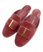 Salvatore Ferragamoサルヴァトーレ フェラガモ）の古着「ヴェラリボンミュール」｜ピンク