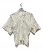 Vivienne Westwood RED LABELヴィヴィアンウエストウッドレッドレーベル）の古着「半袖ブラウス」｜ホワイト