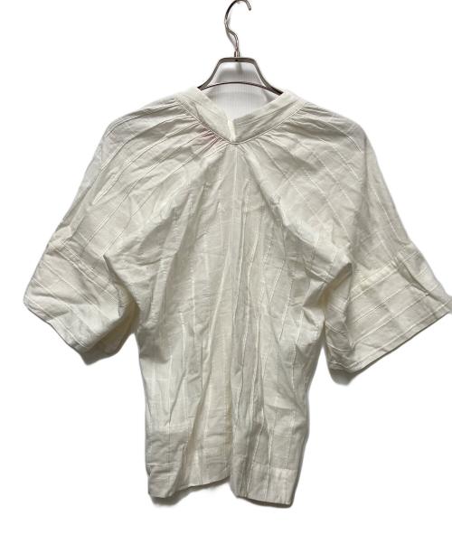 Vivienne Westwood RED LABEL（ヴィヴィアンウエストウッドレッドレーベル）Vivienne Westwood RED LABEL (ヴィヴィアンウエストウッドレッドレーベル) 半袖ブラウス ホワイト サイズ:Mの古着・服飾アイテム