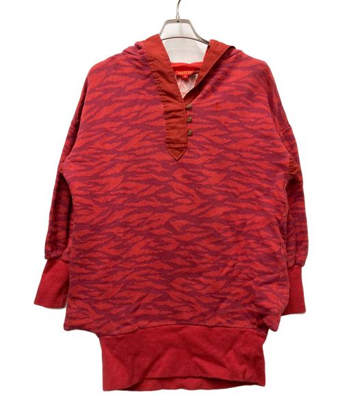 Vivienne Westwood RED LABEL（ヴィヴィアンウエストウッドレッドレーベル）Vivienne Westwood RED LABEL (ヴィヴィアンウエストウッドレッドレーベル) 厚手ニット レッド サイズ:Mの古着・服飾アイテム