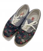 VANS×SUPREME×COMME des GARCONS SHIRTヴァンズ×シュプリーム×コムデギャルソンシャツ）の古着「ローカットスニーカー」｜ネイビー×グリーン