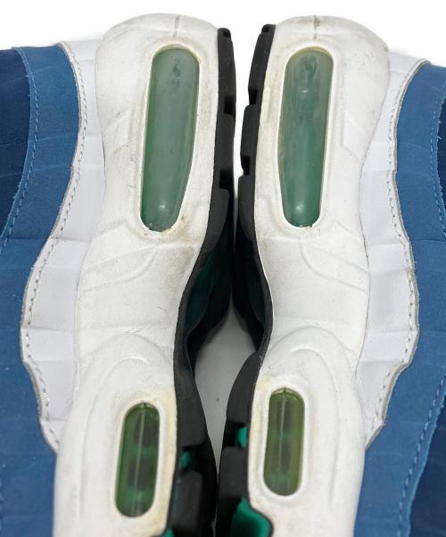 NIKE（ナイキ）NIKE (ナイキ) スニーカー ホワイト×ブルー サイズ:27.5の古着・服飾アイテム