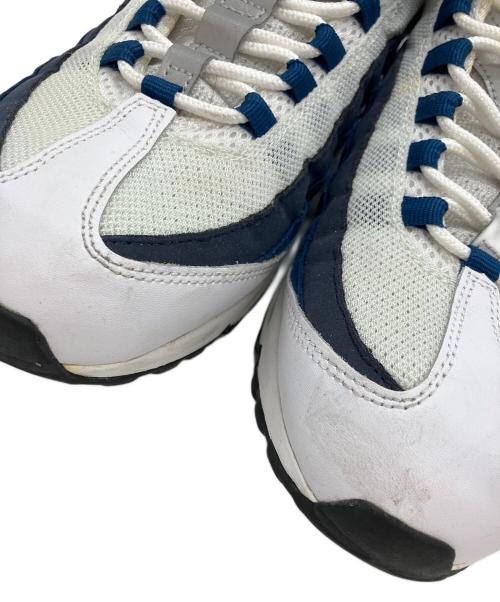 NIKE（ナイキ）NIKE (ナイキ) スニーカー ホワイト×ブルー サイズ:27.5の古着・服飾アイテム