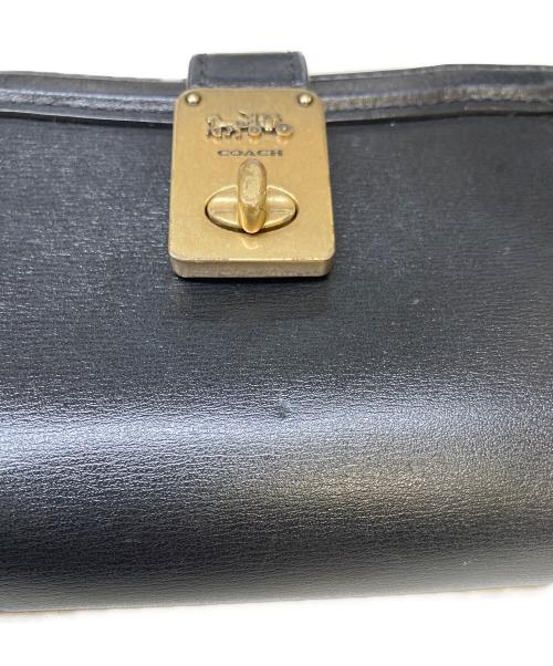 COACH（コーチ）COACH (コーチ) ハットンウォレット ブラックの古着・服飾アイテム
