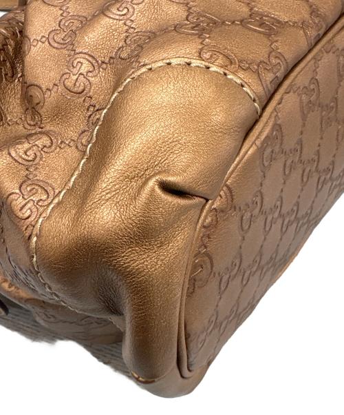 GUCCI（グッチ）GUCCI (グッチ) スーキー2WAYバッグ ブラウンの古着・服飾アイテム