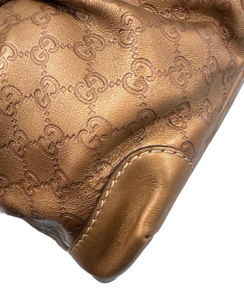 GUCCI（グッチ）GUCCI (グッチ) スーキー2WAYバッグ ブラウンの古着・服飾アイテム