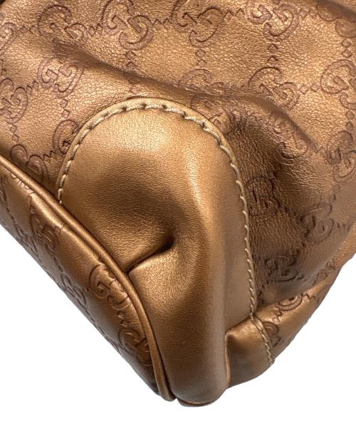 GUCCI（グッチ）GUCCI (グッチ) スーキー2WAYバッグ ブラウンの古着・服飾アイテム