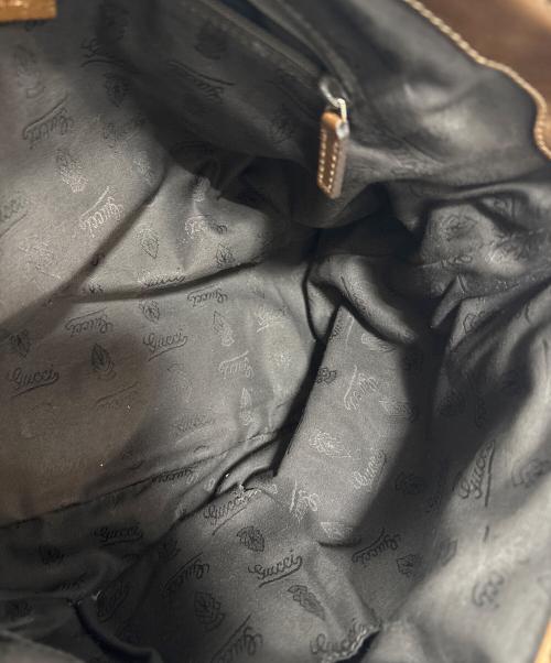GUCCI（グッチ）GUCCI (グッチ) スーキー2WAYバッグ ブラウンの古着・服飾アイテム