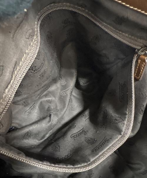 GUCCI（グッチ）GUCCI (グッチ) スーキー2WAYバッグ ブラウンの古着・服飾アイテム