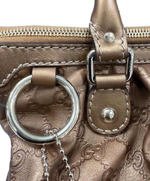 GUCCI（グッチ）GUCCI (グッチ) スーキー2WAYバッグ ブラウンの古着・服飾アイテム