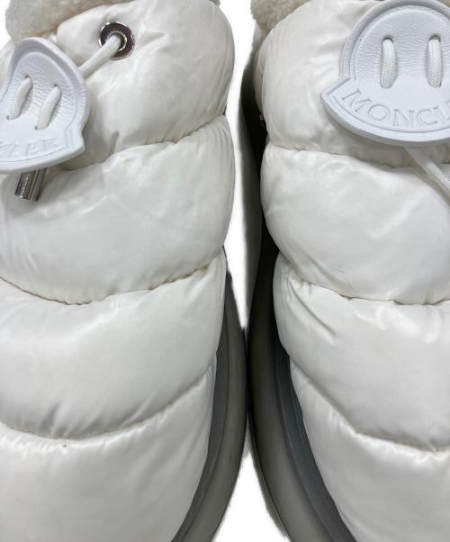 MONCLER（モンクレール）MONCLER (モンクレール) ダウンサンダル ホワイト サイズ:39の古着・服飾アイテム