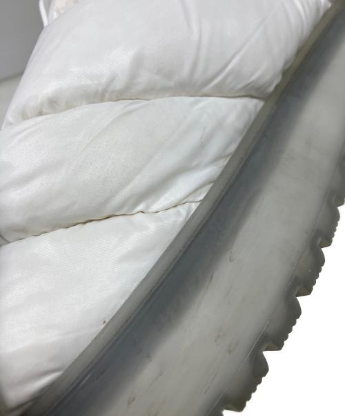 MONCLER（モンクレール）MONCLER (モンクレール) ダウンサンダル ホワイト サイズ:39の古着・服飾アイテム