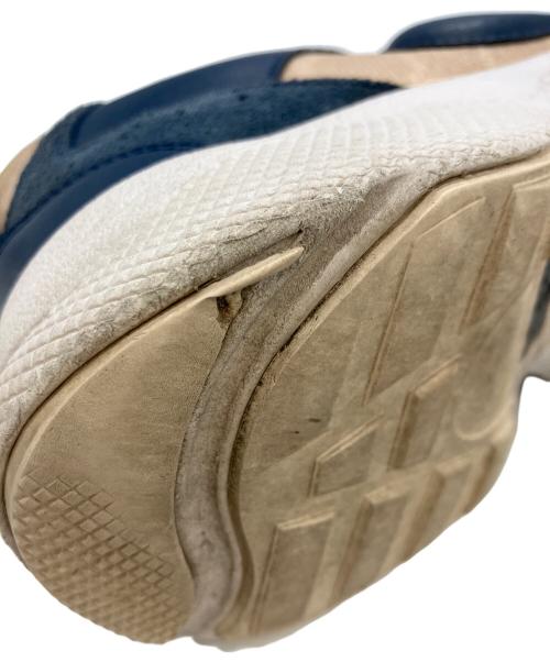 COACH（コーチ）COACH (コーチ) ストライダースニーカーシグネチャーキャンバス ブルー×ベージュ サイズ:US8Bの古着・服飾アイテム