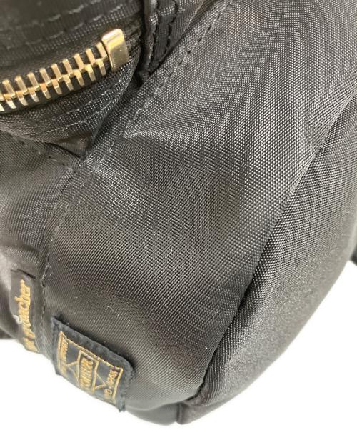 foot the coacher（フットザコーチャー）foot the coacher (フットザコーチャー) PORTER (ポーター) ミニマルバックパック ブラックの古着・服飾アイテム