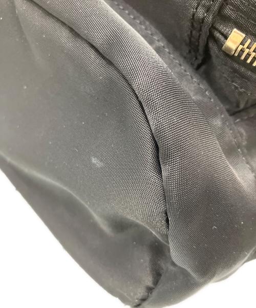 foot the coacher（フットザコーチャー）foot the coacher (フットザコーチャー) PORTER (ポーター) ミニマルバックパック ブラックの古着・服飾アイテム