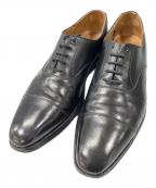 Crockett & Jonesクロケット＆ジョーンズ）の古着「レザーシューズ」｜ブラック