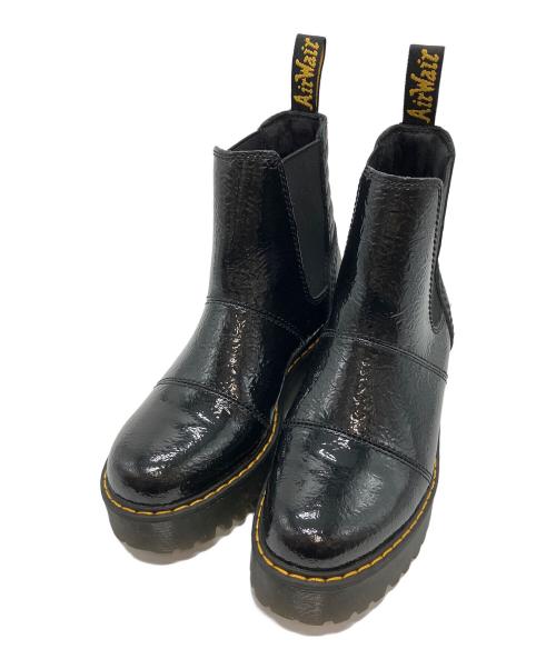Dr.Martens（ドクターマーチン）Dr.Martens (ドクターマーチン) ロザリーサイドゴアブーツ ブラック サイズ:UK3の古着・服飾アイテム