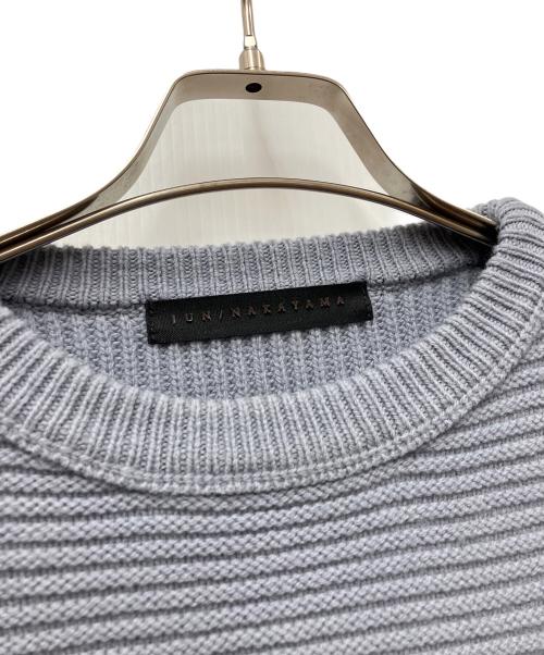 JUN NAKAYAMA（ジュンナカヤマ）JUN NAKAYAMA (ジュンナカヤマ) 厚手ニット スカイブルー サイズ:S /Mの古着・服飾アイテム