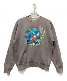 DISNEY（ディズニー）の古着「ヴィンテージスウェット」｜ライトグレー