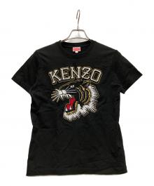 KENZO（ケンゾー）の古着「タイガー半袖Tシャツ」｜ブラック