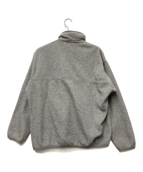 Patagonia（パタゴニア）Patagonia (パタゴニア) シンチラスナップT・プルオーバー グレー×グリーン サイズ:Lの古着・服飾アイテム