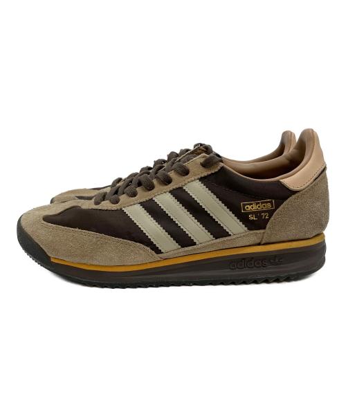 adidas（アディダス）adidas (アディダス) ローカットスニーカー ブラウン×ベージュ サイズ:26の古着・服飾アイテム