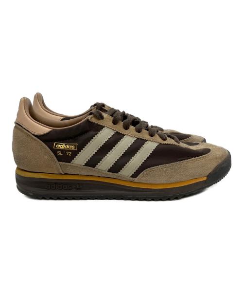 adidas（アディダス）adidas (アディダス) ローカットスニーカー ブラウン×ベージュ サイズ:26の古着・服飾アイテム