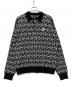 HUF（ハフ）の古着「厚手ニット」｜ブラック×ホワイト