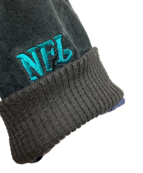 NFL（エヌエフエル）NFL (エヌエフエル) スタジャン ネイビー×ブラック サイズ:Lの古着・服飾アイテム