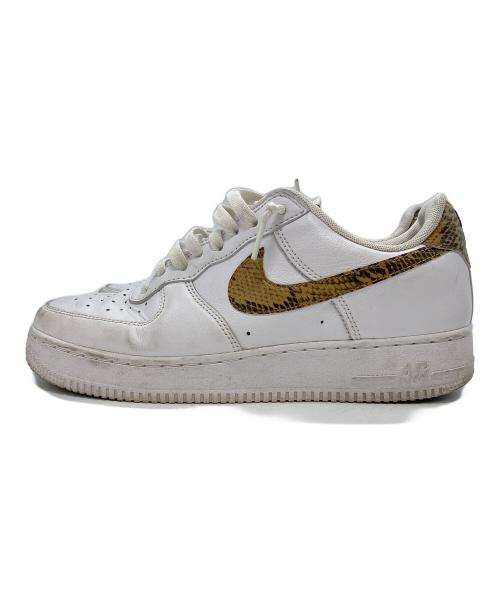 NIKE（ナイキ）NIKE (ナイキ) Low PRM QS Ivory Snake Sneaker ホワイト サイズ:26.5の古着・服飾アイテム